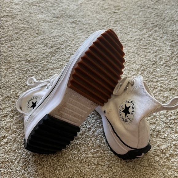 Run Star hike canvas platform size 8.5 in good condition - Picture 6 of 7